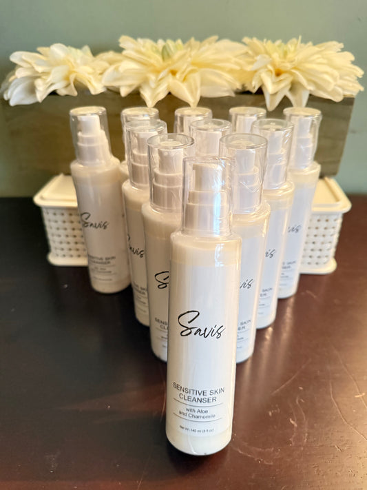 Sensitive skin cleanser